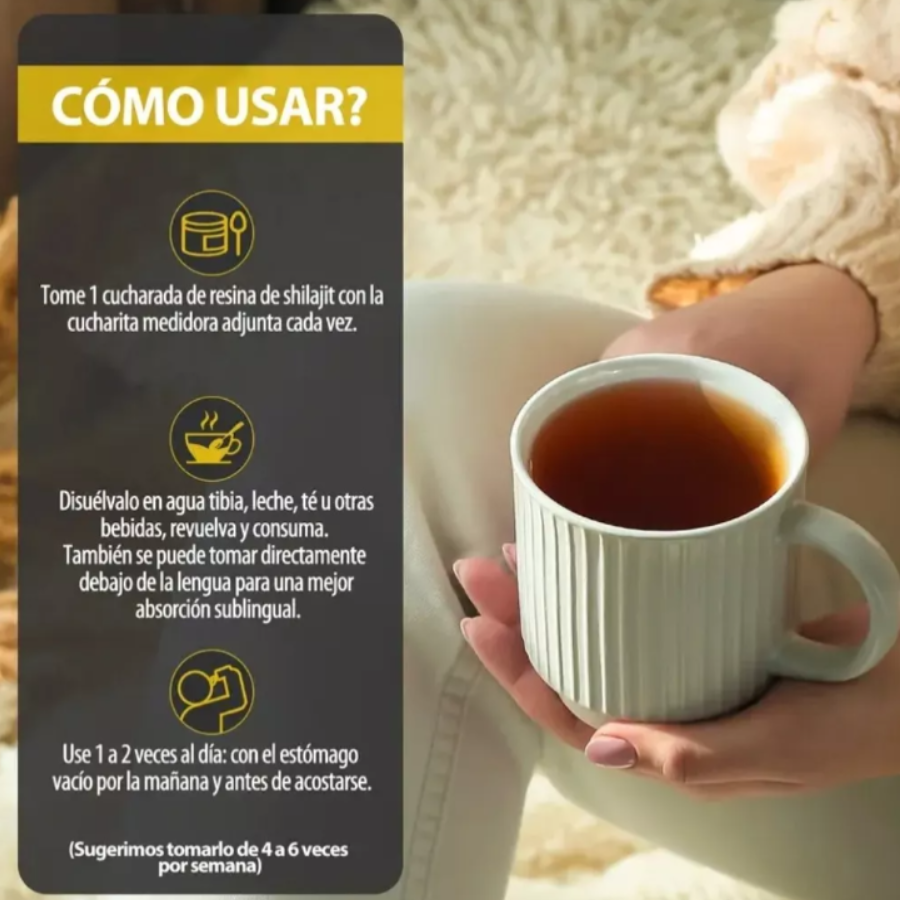 Shilajit Resina 50g Suplemento Natural Energizante