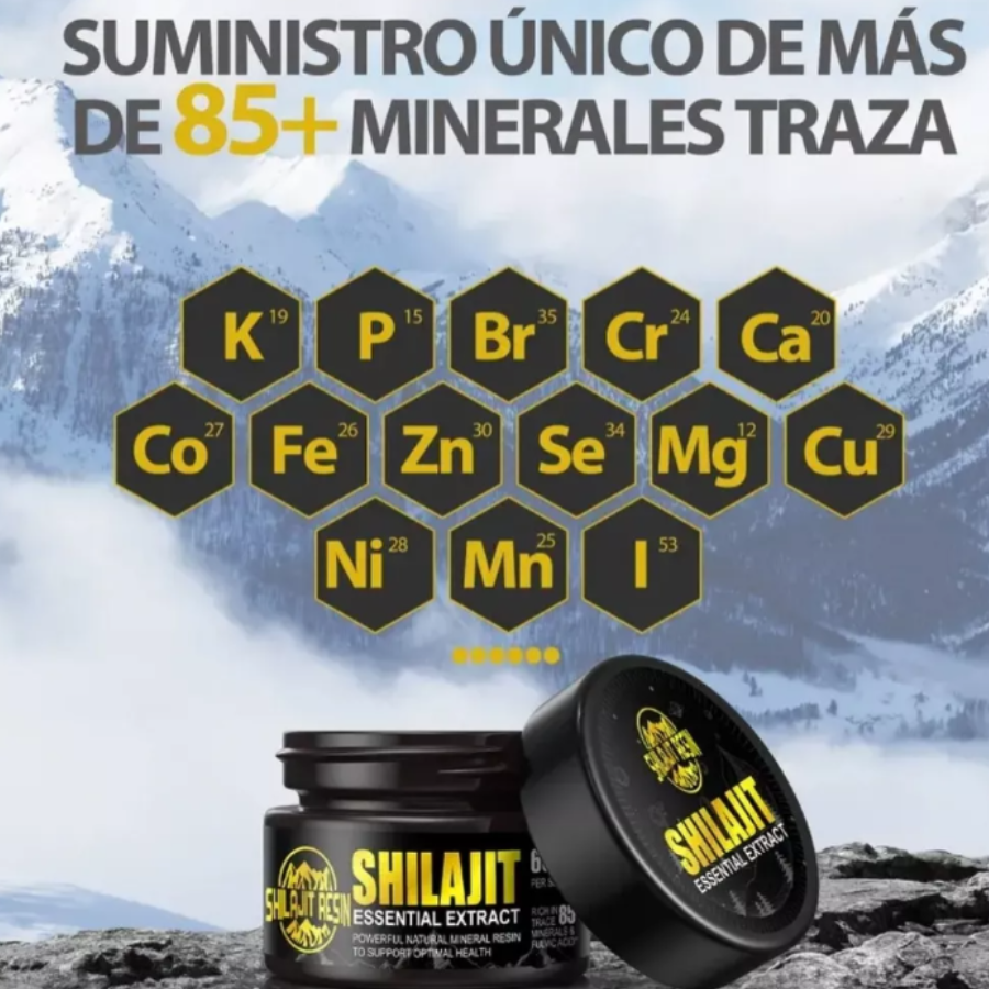 Shilajit Resina 50g Suplemento Natural Energizante