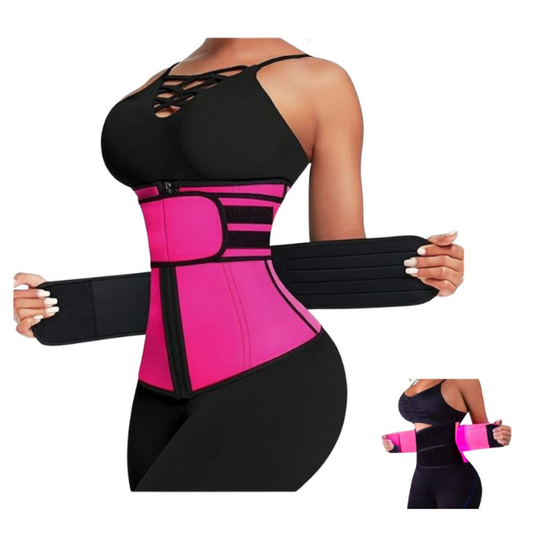 Faja Térmica Reductora de Neopreno con Bandas Elásticas